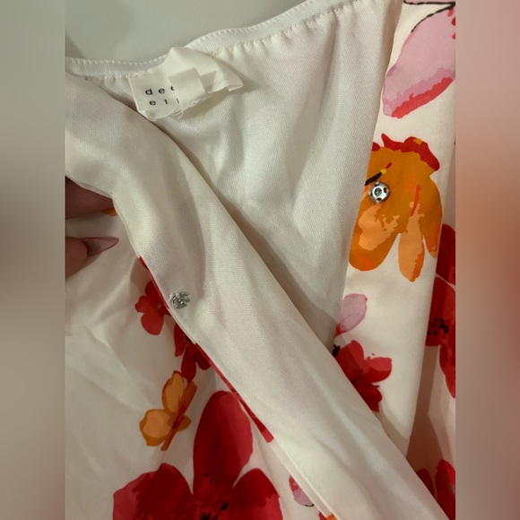 NEW Silk Bodysuit- Floral - Picture 3 of 5